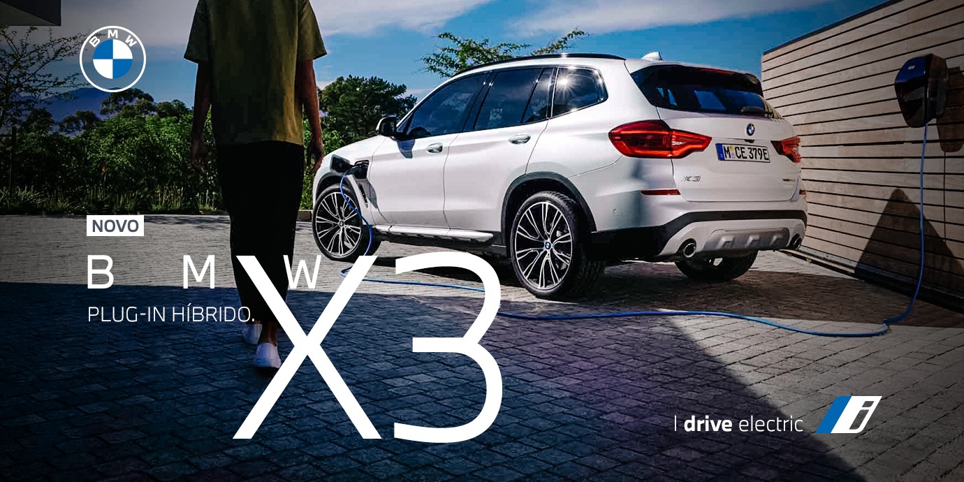 Novo BMW X3 chega ao mercado brasileiro em três versões híbridas plug-in